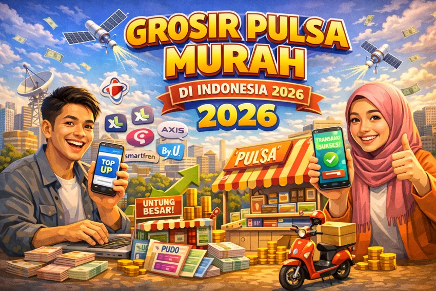 Grosir Pulsa Murah di Indonesia Tahun 2026
